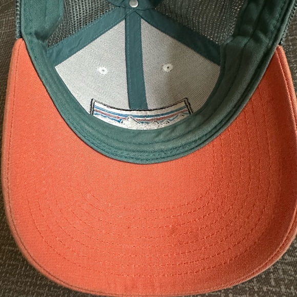 Patagonia Hat with White and Coral Accents OS - Picture 8 of 8